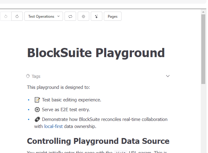 BlockSuite 编辑器